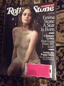 Rolling Stone Mag Emma Stone 50. Jahrestag 26. Januar 2017 - Bild 1 von 4