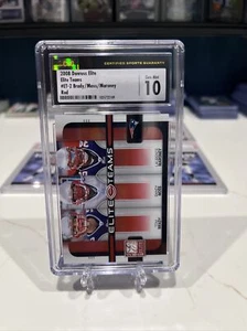 Tom Brady Randy Moss 2008 Donruss Elite Teams /400 CSG 10 INVEST HOFERS GOAT - Picture 1 of 2