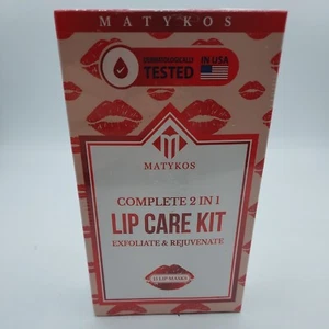 100% natural vegano 2 en 1 máscara para dormir labios y kit de exfoliante labial exfoliante vencimiento 04/25 - Imagen 1 de 6