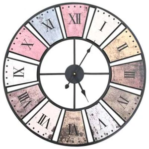 vidaXL Orologio da Parete Vintage al Quarzo 60 cm XXL - Foto 1 di 1