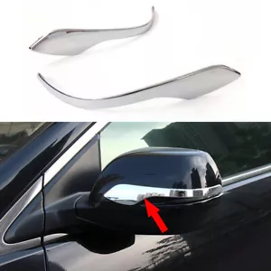 Chrome Rearview Mirror Side Cover Trim Garnish Fit for Honda CR-V CRV 2017-2022 - Picture 1 of 11