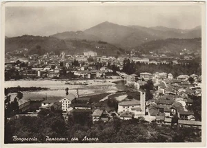 BORGOSESIA - PANORAMA CON ARANCO (VERCELLI) 1950 - Picture 1 of 1