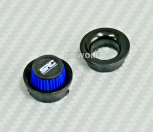 RC 1/10 Scale INTAKE CONE DUCT Hood TRUMPET Filter (2pcs) -BLUE - - Picture 1 of 8