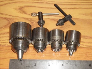 4 Stück Jacobs Bohrfutter 2B 7B MC1G61 Supreme CAGC 2 Schlüssel Gewinde 3/8-24 - Bild 1 von 8