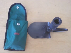 COLEMAN Folding Shovel with Pick and Pouch - Picture 1 of 8
