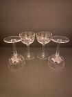 Princess House Heritage Small Sherry/Wine Glasses Set of 4.