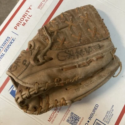 Vintage Rare Spalding 42-3171  Jim Palmer Professional E-Z Flex Glove Steerhide - Image 1 of 4