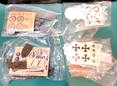 4 kit Aerei I° G.M. Revell  Airfix  in  scala 1:72 - Enciclopedia Fabbri Editore - Immagine 1 di 2