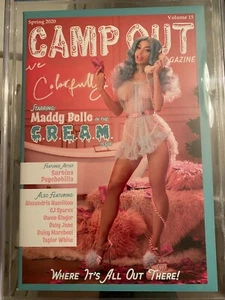 Camp Out Magazine Issue 15! Pin Up Girls! NM/MT 9.8! Maddy Belle! WOW! - Foto 1 di 11