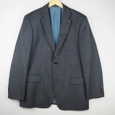 Blazer Hugo Boss Hombres 44R Lana Tweed Ojo de Pájaro Lúpulo Traje Chaqueta Abrigo Deportivo LEER Foto 1 de 4