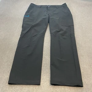 Luly Yang Pants Size X XL Men's Black Stretch For Worker Cargo Logo 33" Inseam - Picture 1 of 14
