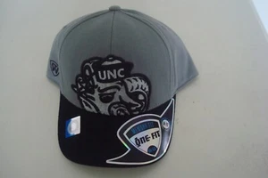 NORTH CAROLINA TAR HEELS  FITTED SM/MED  BEACH GOLF DEADSTOCK HAT CAP VINTAGE H1 - Picture 1 of 2