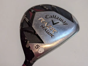 Callaway Razr Hawk 5 Fairway Wood Right Handed 42" Length W Flex Chipped Paint - Picture 1 of 12