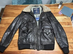 Camp David Lederjacke Pilotenjacke - Bild 1 von 4