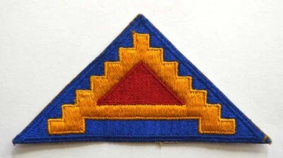 Parche vintage del séptimo séptimo ejército de Estados Unidos de la Segunda Guerra Mundial Foto 1 de 2