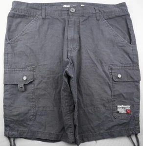 Pantalones Cortos Hombre Ecko Unltd Ripstop Carga Negros 100% Algodón Talla 36 (Sr 38x10) - Imagen 1 de 9