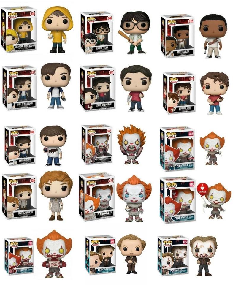 FUNKO POP Movies Series: It VINYL POP FIGURES CHOOSE YOURS! - Immagine 1 di 1