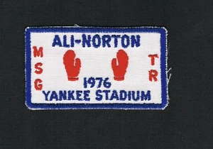 RAR Vintage Boxen 1976 Muhammad Ali vs Ken Norton Patch Boxer Cassius Clay - Bild 1 von 1