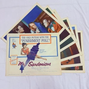 1961 Mr. Sardonicus Original 11x14" Lobby Lot 7 mit Titelkarte Horror - Bild 1 von 8