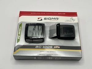 Sigma Wireless Bike Computer Topline BC 1009 STS Wireless Speed BRAND NEW - Picture 1 of 6