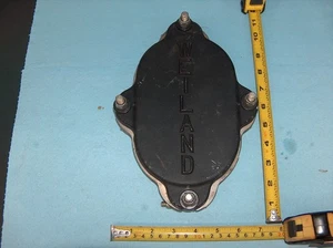 Vintage Weiland Aluminum Halibrand Midget Quick Change Rear End Cover - Picture 1 of 16