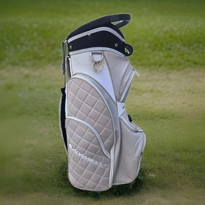 ADAMS IDEA a12 OS Quilted Golf Cart Bag 14-Way Divider Shoulder Strap Rain Hood - Image 1 of 4