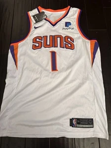 Phoenix Suns Devin Booker White Nike Jersey Size 50 - Picture 1 of 12