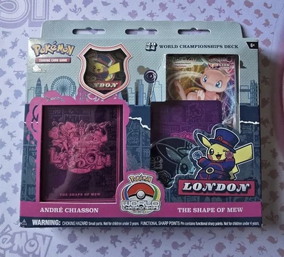 2022 Pokemon World Championships London Deck The Shape of Mew Andre Chiasson - Image 1 of 3