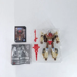Figura de acción Transformers Chromedome Titans Return 2015 clase de lujo caja abierta - Imagen 1 de 8