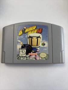 Bomberman 64 Nintendo 64 N64 Game Tested Authentic Cartridge Only - Picture 1 of 2
