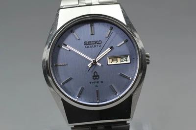 Vintage 1977 [Exc+5] Seiko Tipo II 4336-8070 Reloj de cuarzo para hombre JAPÓN - Imagen 1 de 4