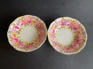 "2 piezas cuencos de postre Royal Albert Serena rosas rosadas 5"" fruta pañal" - Imagen 1 de 4