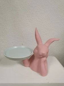 Hase*Osterhase*Ostern*Ostergekoration*Tablett*Servierschale - Picture 1 of 6