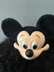 Vintage 90’s Disney Parks Mickey Mouse 3D Ears Mesh SnapBack Hat Cap - Picture 1 of 5