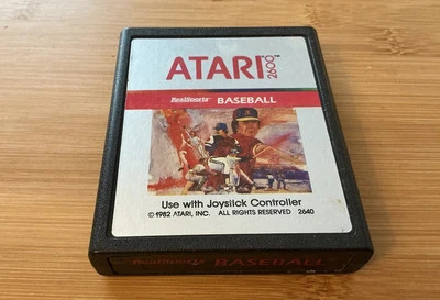 Real Sports Baseball - Atari 2600 Tested And Working Cart Only - Image 1 of 3
