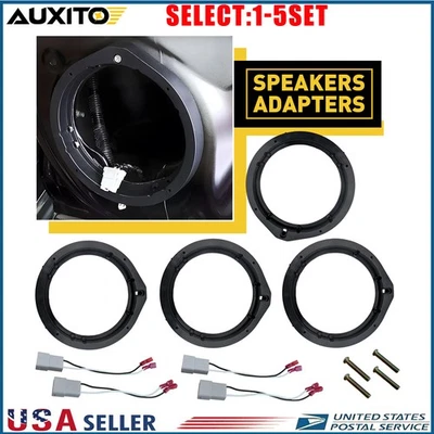 For Honda Civic 2012-2019 Front Door 6.5" Speaker and Wire Harness Adapter 2-10X - Imagem 1 de 2