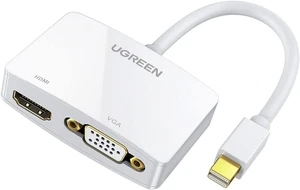 UGREEN Mini Displayport to HDMI VGA Adapter, 4K Thunderbolt 2 Adapter 2 in 1 Min - Picture 1 of 12