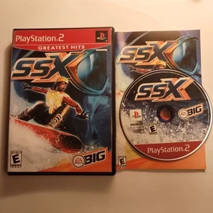 SSX PS2 PlayStation Disc Complete w/ Manual Video Game Snowboarding Vintage  - Picture 1 of 3