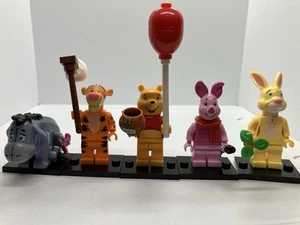 Custom Lego Winnie The Pooh Figure Lot Of 5 - Picture 1 of 13