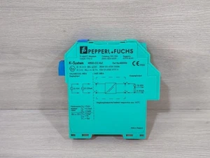 PEPPERL+FUCHS KFD0-CC-EX1 CURRENT/VOLTAGE CONVERTER 43690S- WITH DENTS - Picture 1 of 9