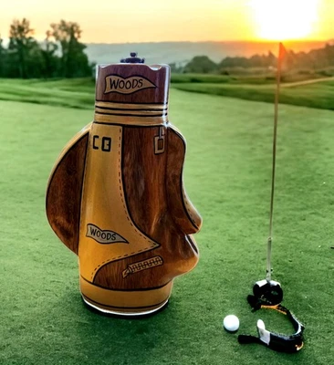 Timmy Woods Purse Golf Bag Clutch Shoulder Bag Designer Signed Purse - Image 1 of 4