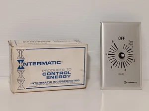 Intermatic FF6H 6-Stunden Federaufzug Countdown Timer, Silber, SPST 120-277V - Bild 1 von 10