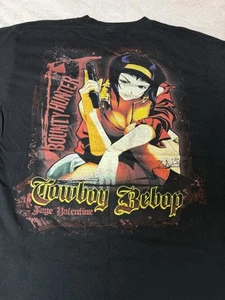 Vintage Cowboy Bebop Faye Valentine Shirt Medium Authentic ODM Tag Y2K Anime - Picture 1 of 9