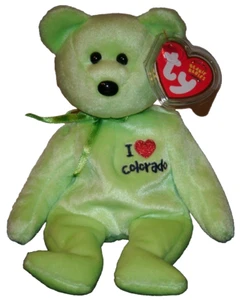 Ty Beanie Baby - I LOVE COLORADO the Bear (exclusivo del estado) 8,5" NUEVO MWMTs - Imagen 1 de 7
