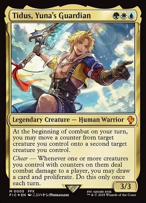 *MtG: TIDUS, YUNA'S GUARDIAN - Commander Final Fantasy Mythic - magicman-europe* - Bild 1 von 1