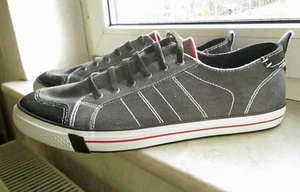 MEMPHIS ONE DEICHMANN SNEAKER FREIZEIT SCHNÜRSCHUHE JEANS GRAU SCHWARZ 46 - Bild 1 von 8