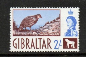 GIBRALTAR 1960 2/- BIRD BARBARY PARTRIDGE SG170  MNH 1 value  [EB4941] - Foto 1 di 1