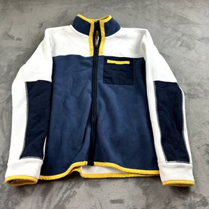 Fat Face Mens Jacket Size Large Full Zip Fleece Performance Retro Gorpcore - Picture 1 of 11