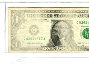 $1 "MAJOR MISSING INK ERROR" (CHICAGO) "MAJOR MISSING INK ERROR"!!! NICE !!!!!! - Picture 1 of 3