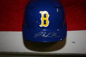 MATT MCLAIN AUTOGRAPHED SIGNED UCLA BRUINS BASEBALL FULL SIZE HELMET REDS COA - Picture 1 of 7